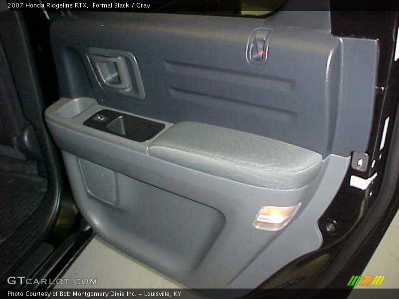 Formal Black / Gray 2007 Honda Ridgeline RTX