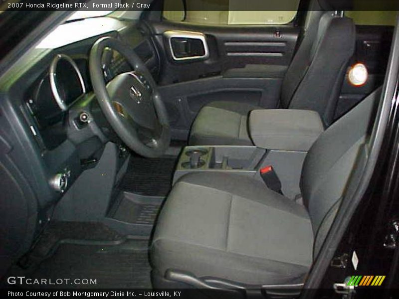 Formal Black / Gray 2007 Honda Ridgeline RTX