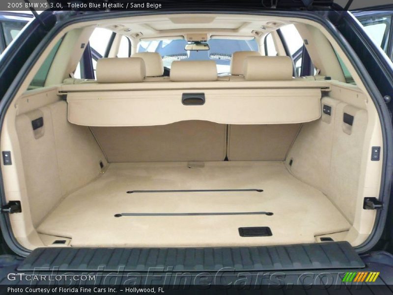 Toledo Blue Metallic / Sand Beige 2005 BMW X5 3.0i