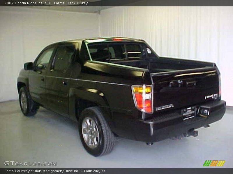 Formal Black / Gray 2007 Honda Ridgeline RTX