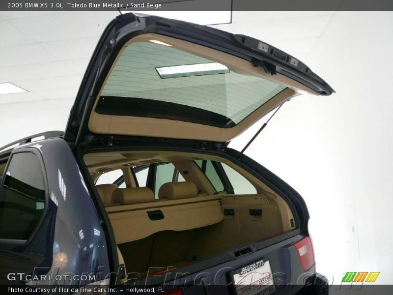 Toledo Blue Metallic / Sand Beige 2005 BMW X5 3.0i