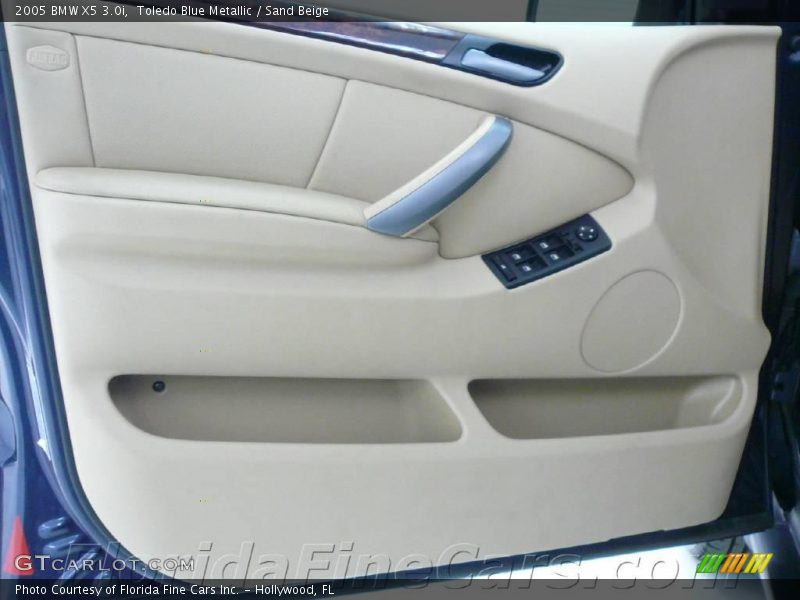 Toledo Blue Metallic / Sand Beige 2005 BMW X5 3.0i