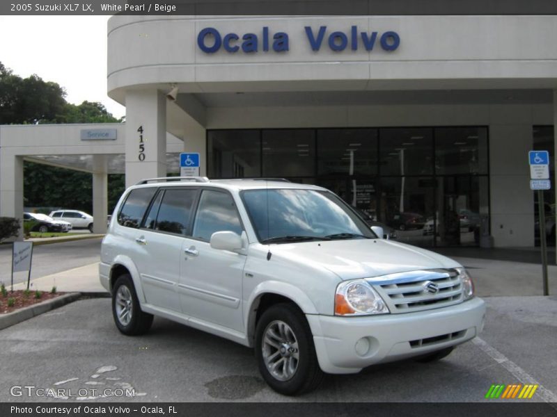 White Pearl / Beige 2005 Suzuki XL7 LX