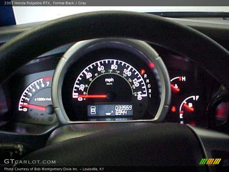 Formal Black / Gray 2007 Honda Ridgeline RTX
