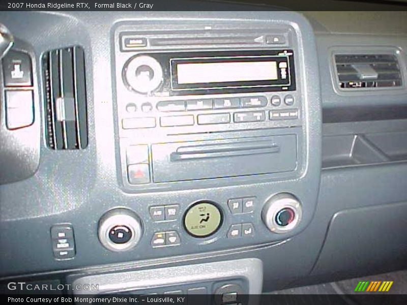Formal Black / Gray 2007 Honda Ridgeline RTX