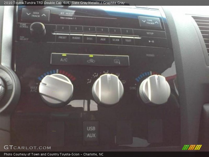 Slate Gray Metallic / Graphite Gray 2010 Toyota Tundra TRD Double Cab 4x4