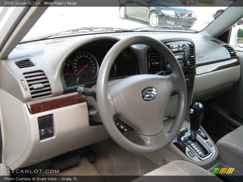 White Pearl / Beige 2005 Suzuki XL7 LX