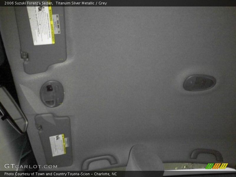 Titanuim Silver Metallic / Grey 2006 Suzuki Forenza Sedan