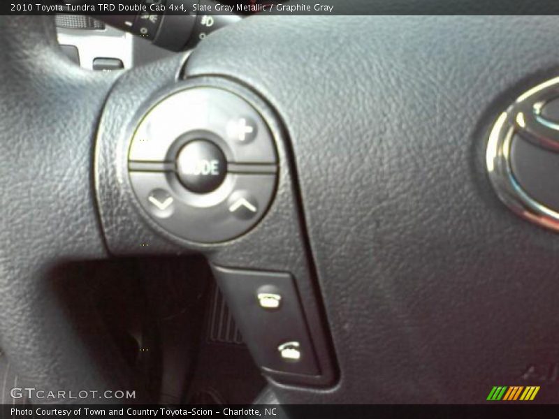 Slate Gray Metallic / Graphite Gray 2010 Toyota Tundra TRD Double Cab 4x4