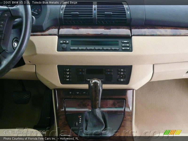 Toledo Blue Metallic / Sand Beige 2005 BMW X5 3.0i