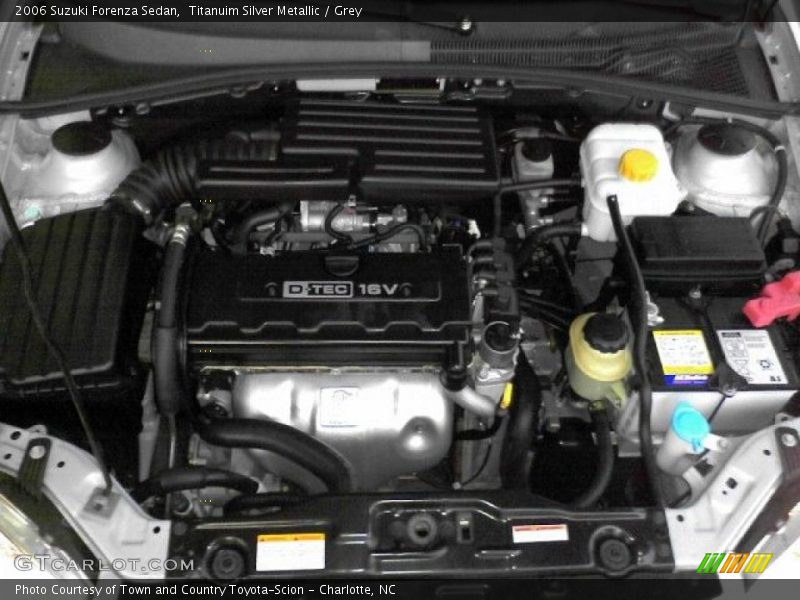 Titanuim Silver Metallic / Grey 2006 Suzuki Forenza Sedan