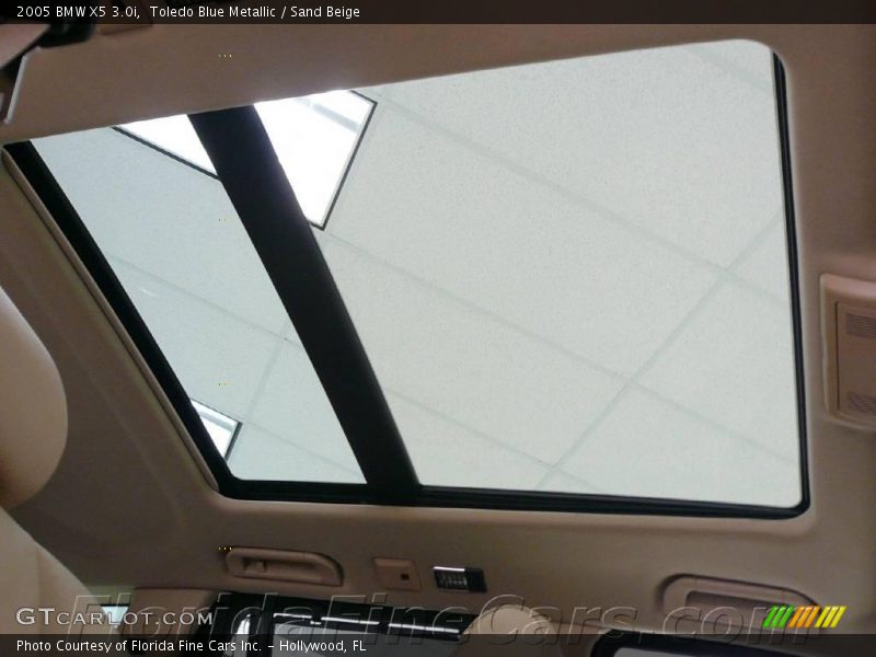 Toledo Blue Metallic / Sand Beige 2005 BMW X5 3.0i
