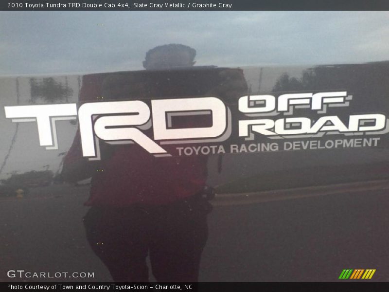 Slate Gray Metallic / Graphite Gray 2010 Toyota Tundra TRD Double Cab 4x4