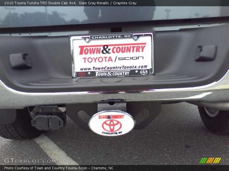 Slate Gray Metallic / Graphite Gray 2010 Toyota Tundra TRD Double Cab 4x4
