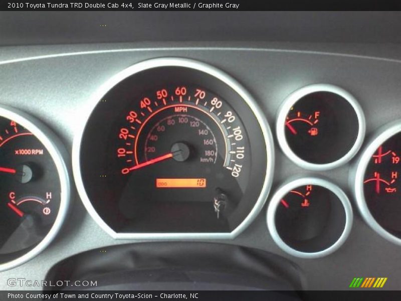 Slate Gray Metallic / Graphite Gray 2010 Toyota Tundra TRD Double Cab 4x4