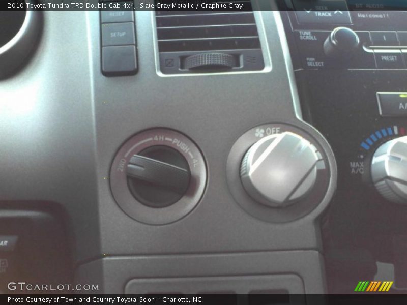Slate Gray Metallic / Graphite Gray 2010 Toyota Tundra TRD Double Cab 4x4