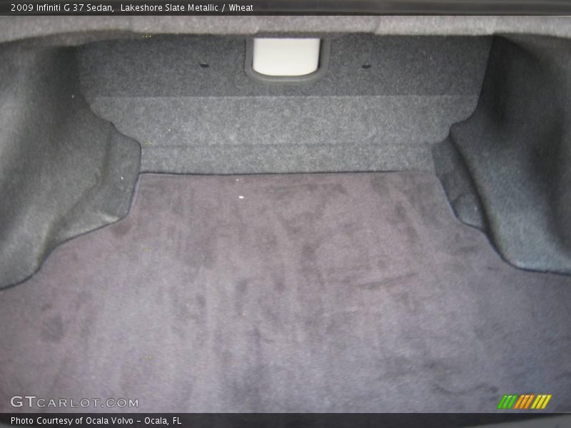 Lakeshore Slate Metallic / Wheat 2009 Infiniti G 37 Sedan