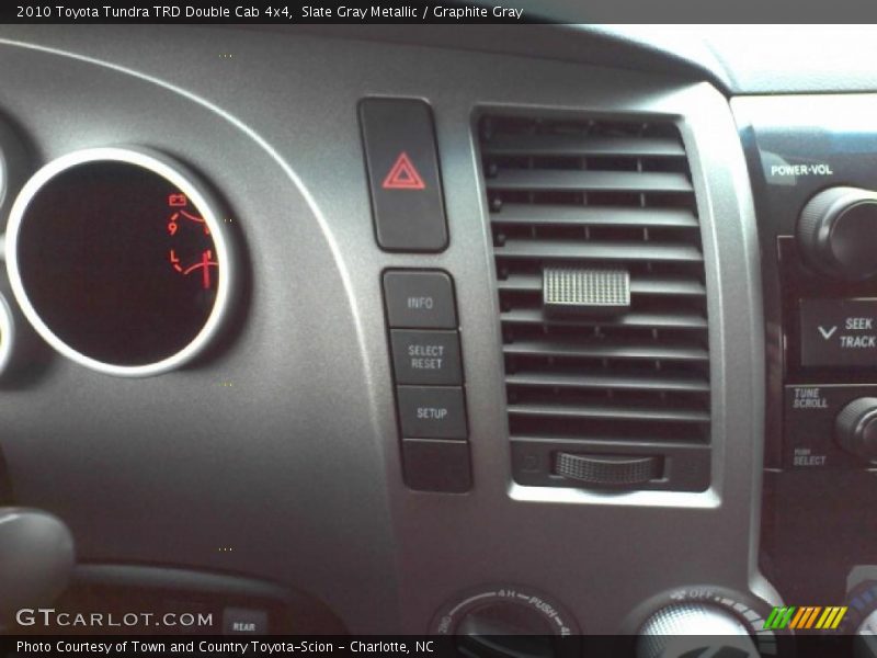 Slate Gray Metallic / Graphite Gray 2010 Toyota Tundra TRD Double Cab 4x4
