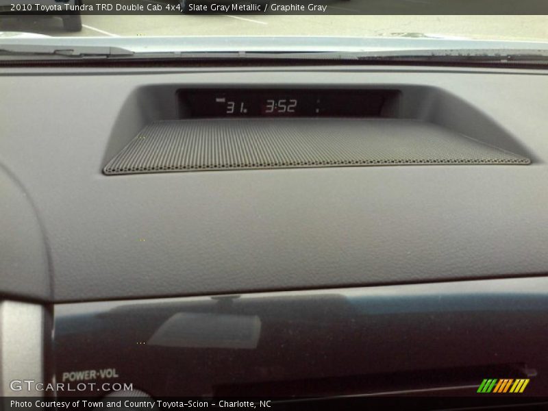 Slate Gray Metallic / Graphite Gray 2010 Toyota Tundra TRD Double Cab 4x4