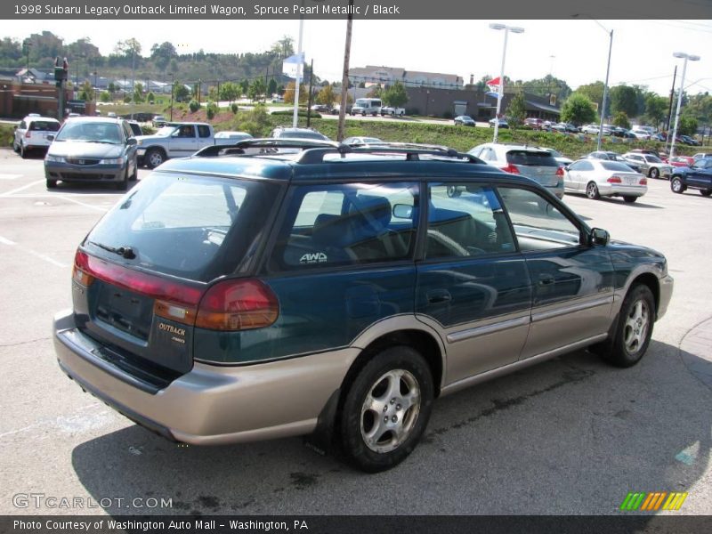 Spruce Pearl Metallic / Black 1998 Subaru Legacy Outback Limited Wagon