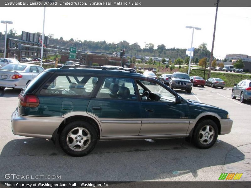 Spruce Pearl Metallic / Black 1998 Subaru Legacy Outback Limited Wagon