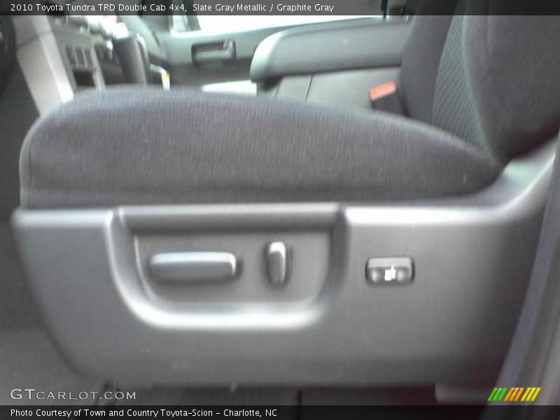 Slate Gray Metallic / Graphite Gray 2010 Toyota Tundra TRD Double Cab 4x4