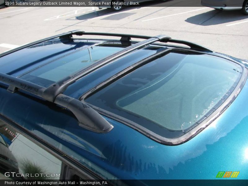 Spruce Pearl Metallic / Black 1998 Subaru Legacy Outback Limited Wagon