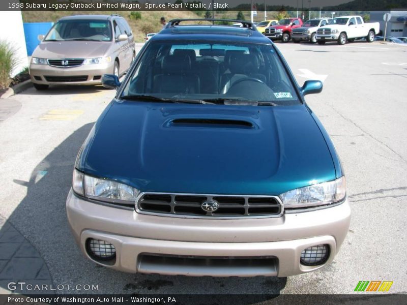 Spruce Pearl Metallic / Black 1998 Subaru Legacy Outback Limited Wagon