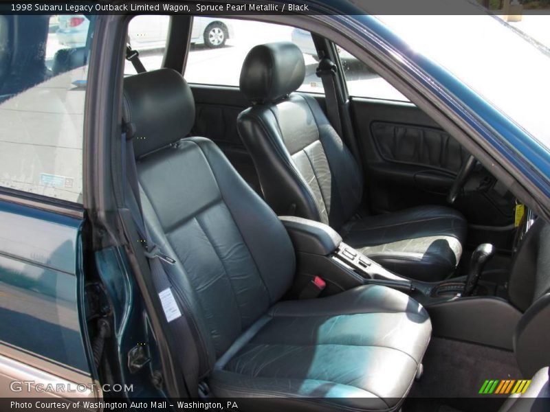Spruce Pearl Metallic / Black 1998 Subaru Legacy Outback Limited Wagon