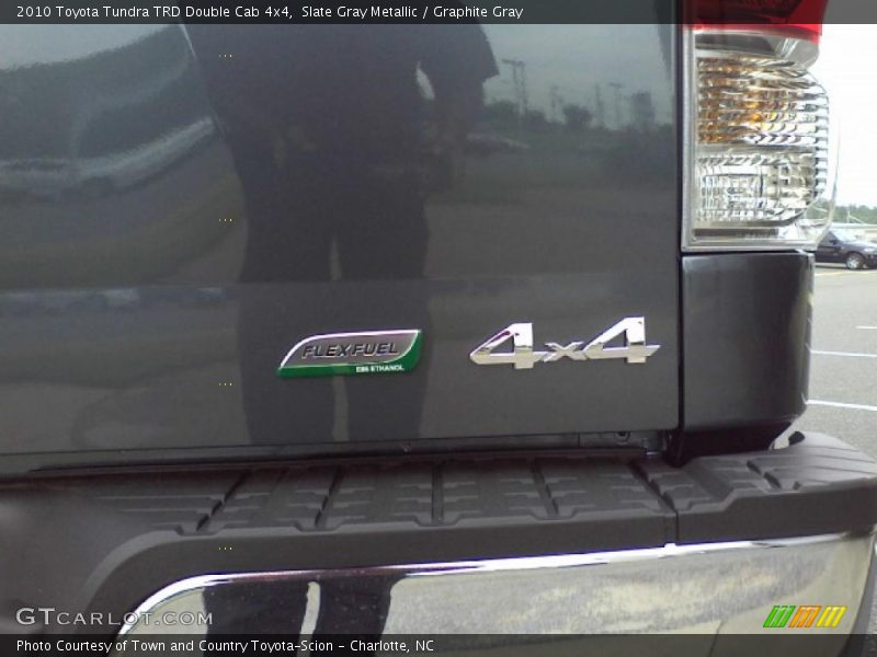 Slate Gray Metallic / Graphite Gray 2010 Toyota Tundra TRD Double Cab 4x4