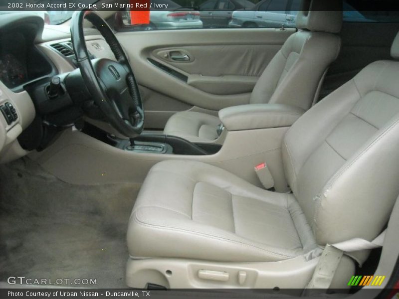San Marino Red / Ivory 2002 Honda Accord EX Coupe