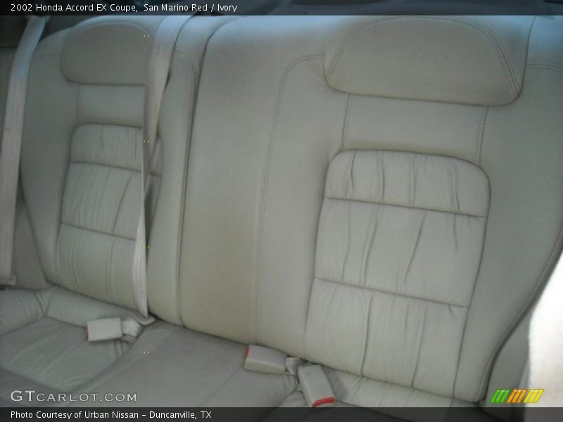 San Marino Red / Ivory 2002 Honda Accord EX Coupe