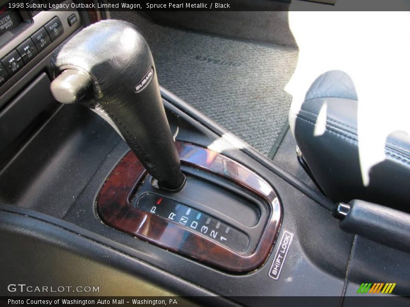 Spruce Pearl Metallic / Black 1998 Subaru Legacy Outback Limited Wagon