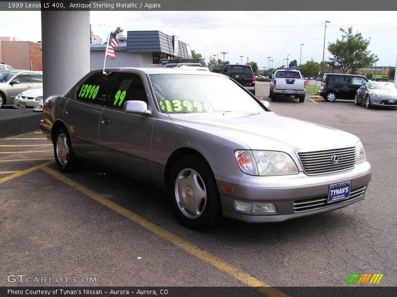 Antique Sterling Metallic / Agate 1999 Lexus LS 400