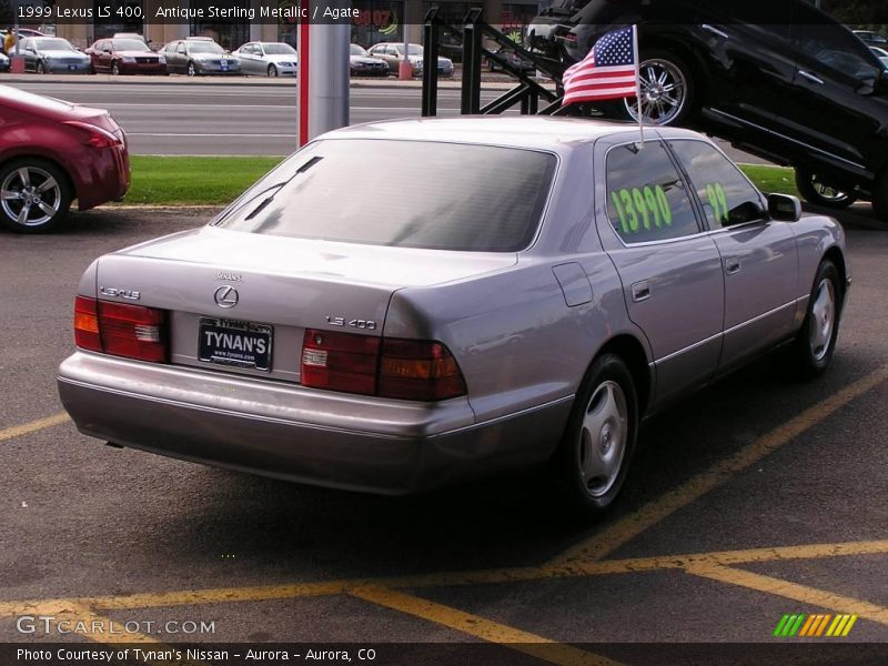 Antique Sterling Metallic / Agate 1999 Lexus LS 400