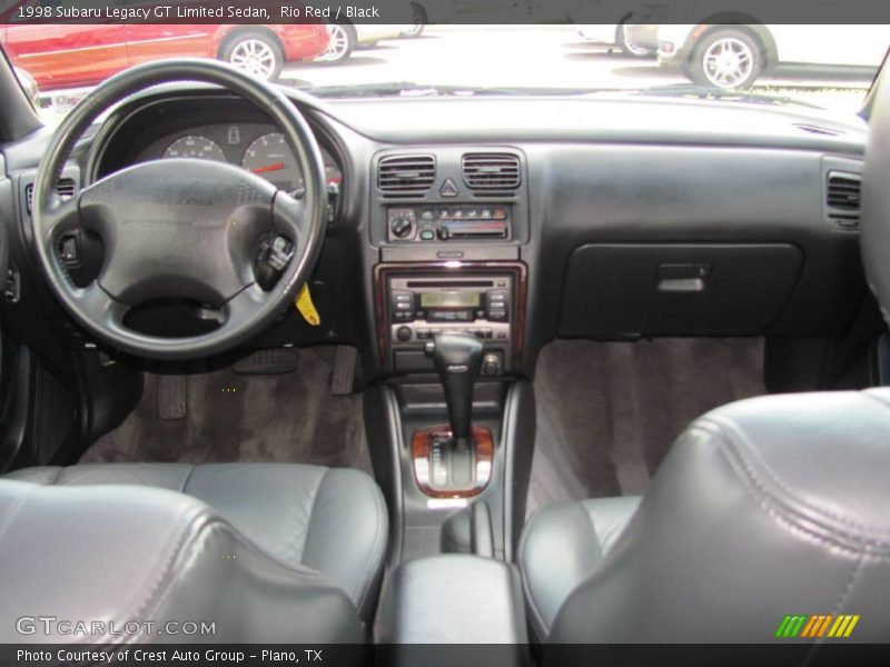 Rio Red / Black 1998 Subaru Legacy GT Limited Sedan