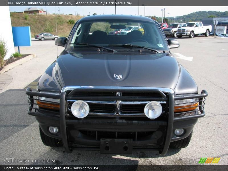 Graphite Metallic / Dark Slate Gray 2004 Dodge Dakota SXT Quad Cab 4x4