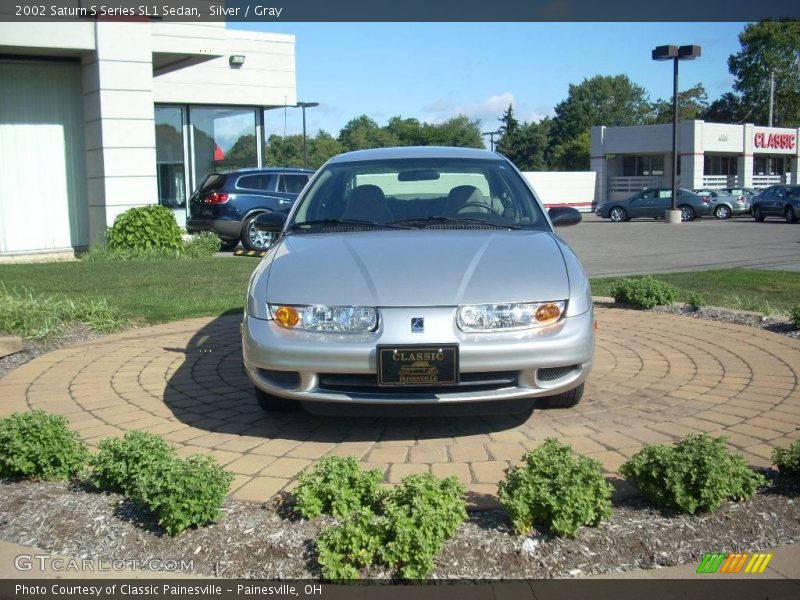 Silver / Gray 2002 Saturn S Series SL1 Sedan