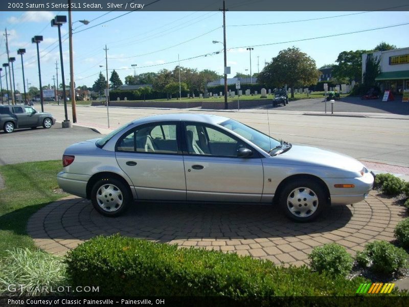 Silver / Gray 2002 Saturn S Series SL1 Sedan