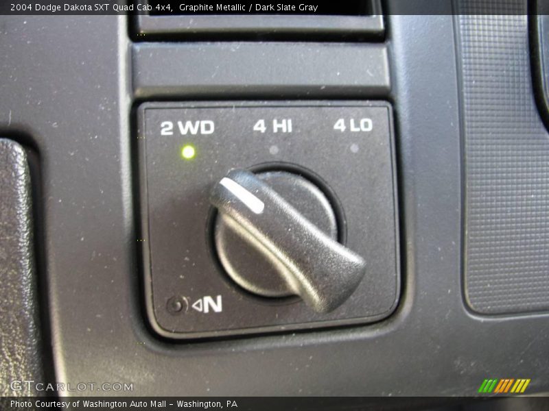Graphite Metallic / Dark Slate Gray 2004 Dodge Dakota SXT Quad Cab 4x4