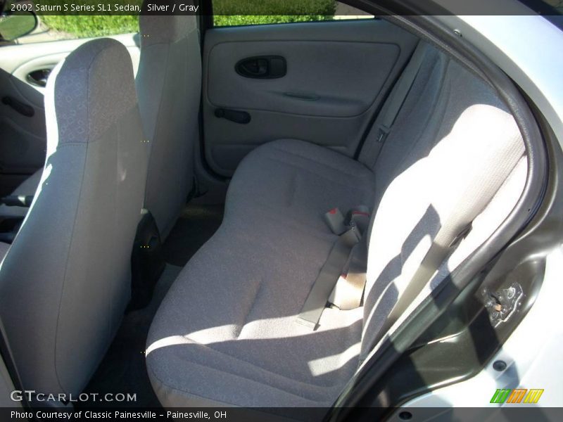 Silver / Gray 2002 Saturn S Series SL1 Sedan
