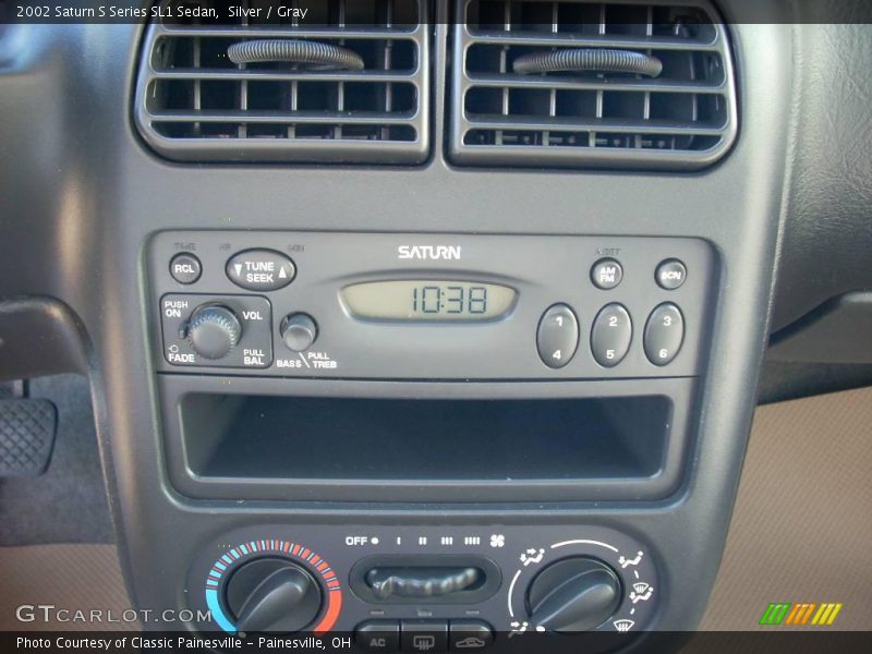 Silver / Gray 2002 Saturn S Series SL1 Sedan