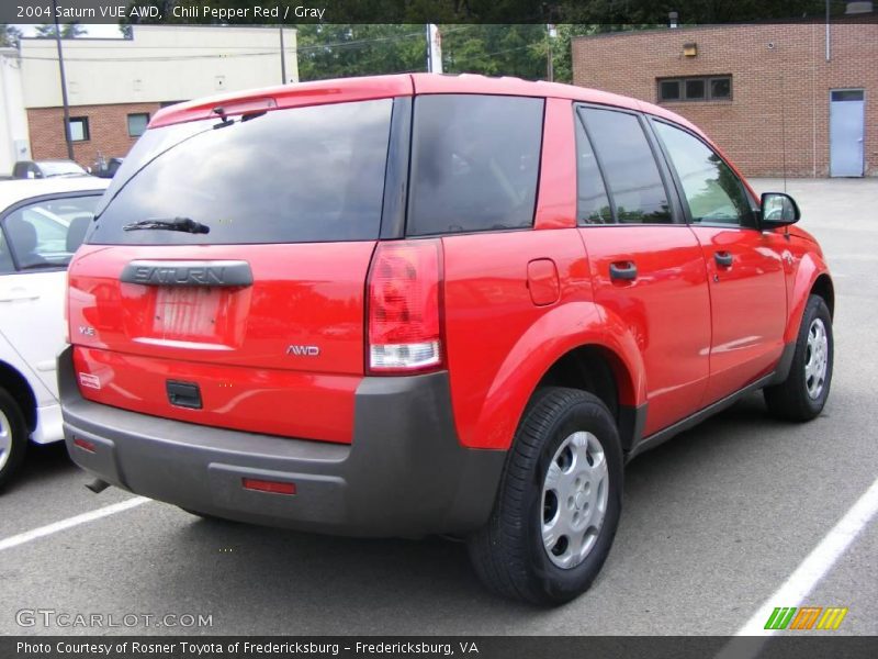 Chili Pepper Red / Gray 2004 Saturn VUE AWD