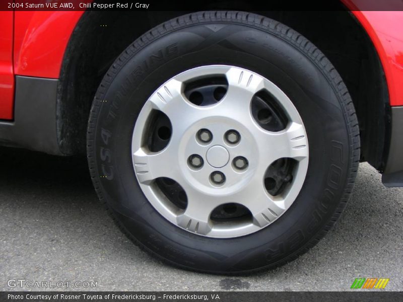 Chili Pepper Red / Gray 2004 Saturn VUE AWD