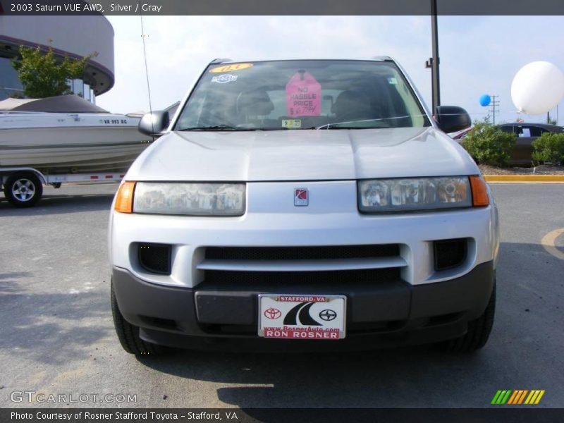 Silver / Gray 2003 Saturn VUE AWD