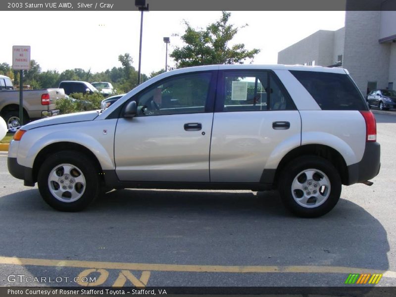 Silver / Gray 2003 Saturn VUE AWD