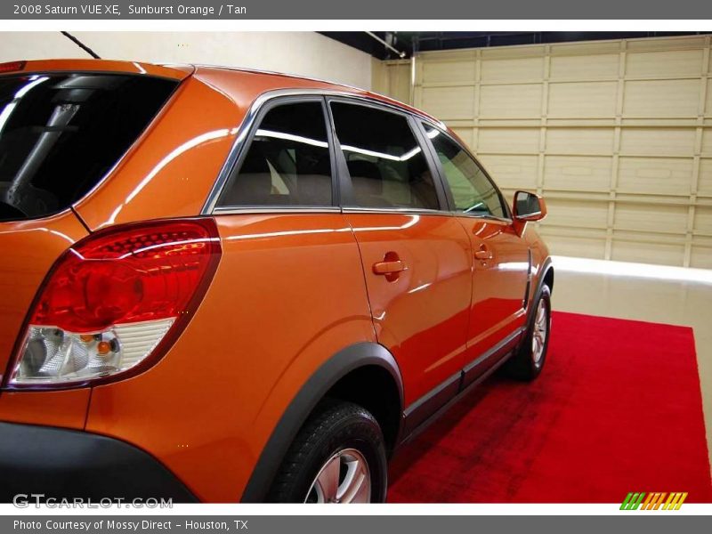 Sunburst Orange / Tan 2008 Saturn VUE XE