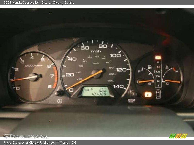 Granite Green / Quartz 2001 Honda Odyssey LX