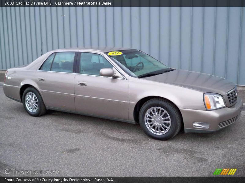 Cashmere / Neutral Shale Beige 2003 Cadillac DeVille DHS