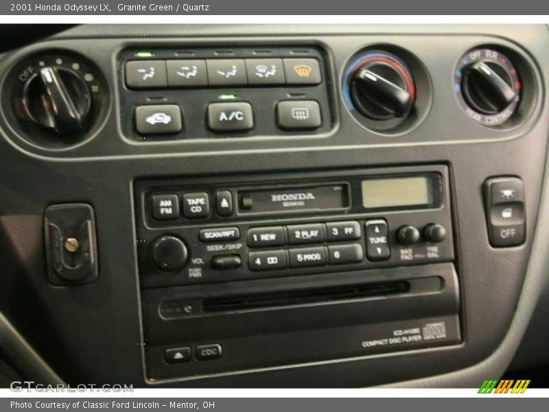 Granite Green / Quartz 2001 Honda Odyssey LX